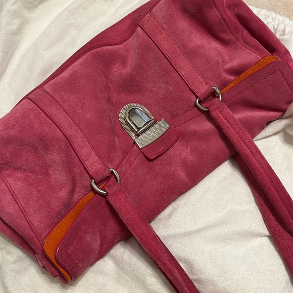 Prada  Suede leather bag - Picture 14 of 14